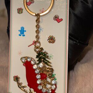 Sparkly Christmas Keychains